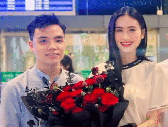 Bạn trai Ý Nhi tiếp tục vắng mặt trong ngày nàng Hậu tạm rời showbiz