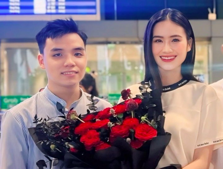 Bạn trai Ý Nhi tiếp tục vắng mặt trong ngày nàng Hậu tạm rời showbiz