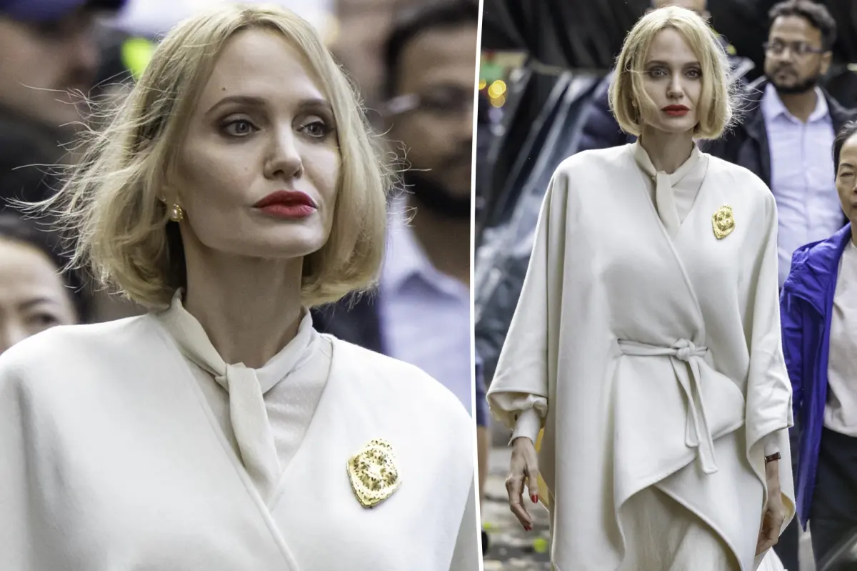 Angelina Jolie gây bất ngờ với mái tóc mới lạ-ongkinh