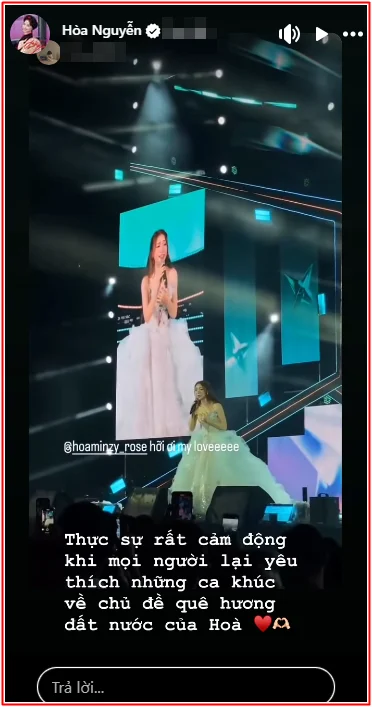 Hòa Minzy xúc động khi thấy sinh viên yêu thích những ca khúc về quê hương - Ongkinh