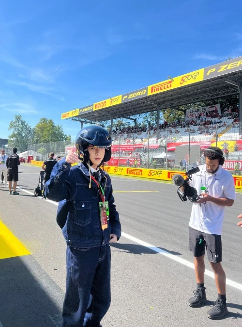 Quang Hùng MasterD tại F1 Grand Prix x Ferrari ở Ý
