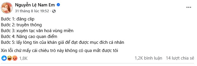 Nam Em than không phù hợp làm nghệ sĩ sau khi 'đá xéo' ồn ào của Ngân 98 ở Nhà thờ Lớn