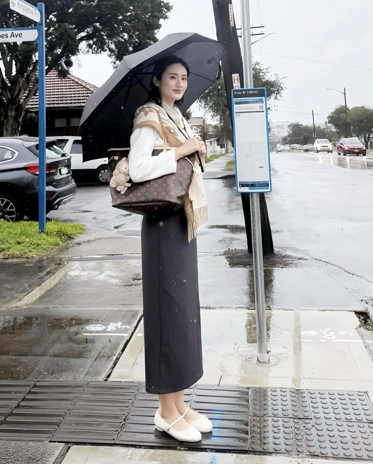 Thời trang đường phố của Ý Nhi