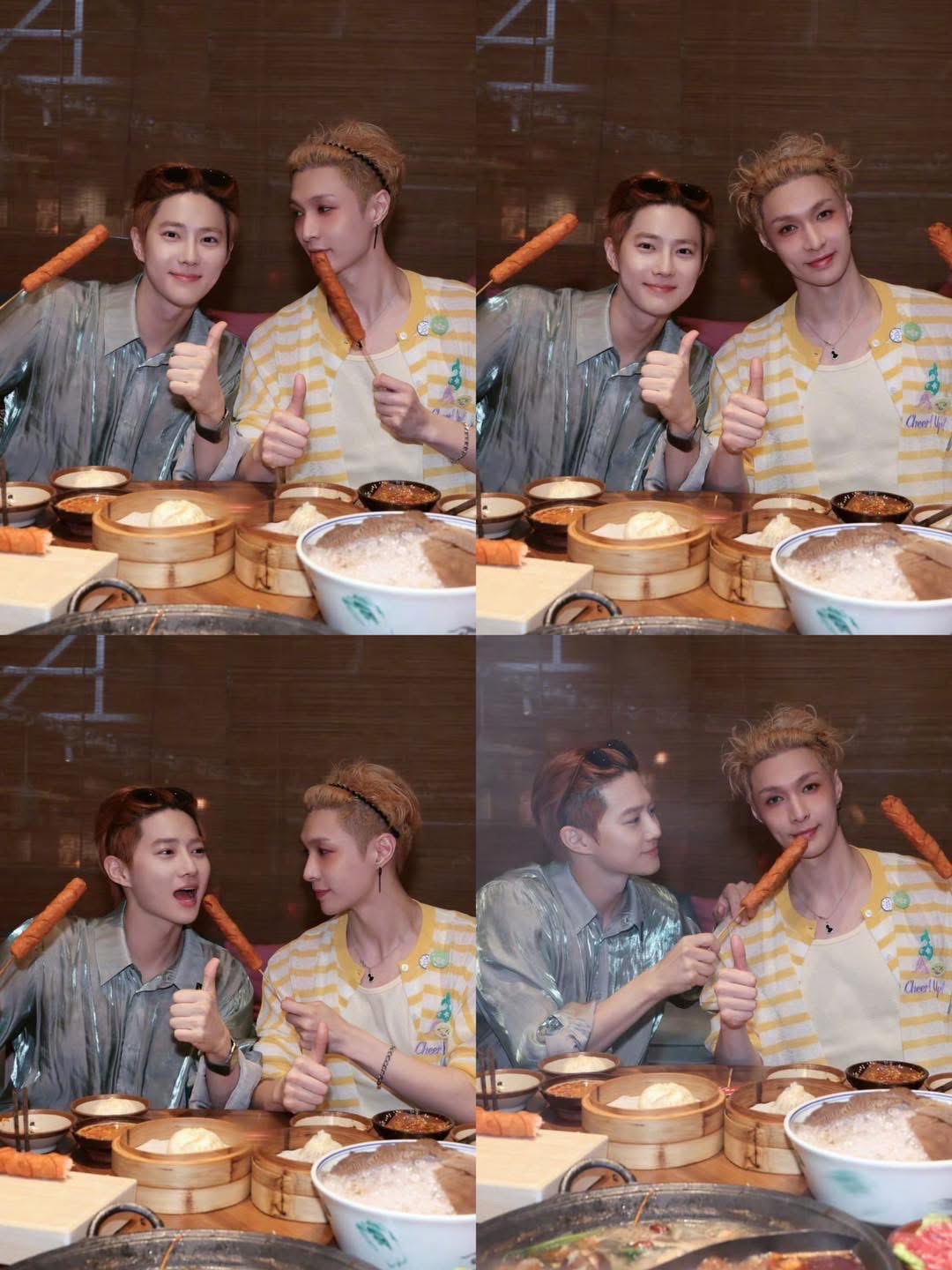 Trương Nghệ Hưng và Suho (EXO) hội ngộ đầy xúc động tại concert - Ongkinh