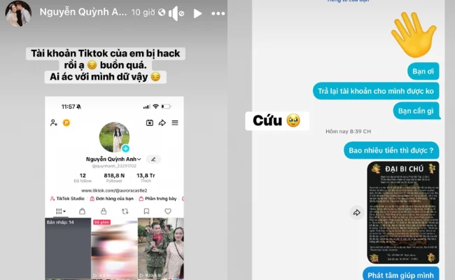 Quỳnh Anh - vợ Duy Mạnh cầu cứu cộng đồng mạng