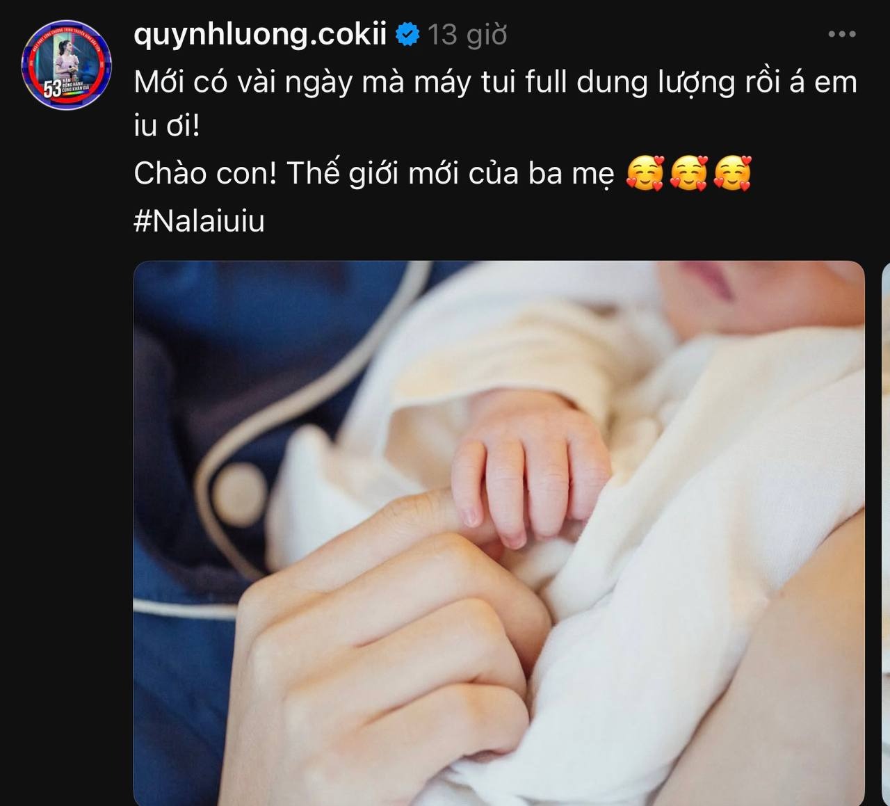 Quỳnh Lương tổ chức tiệc đầy tháng ấm cúng cho con gái