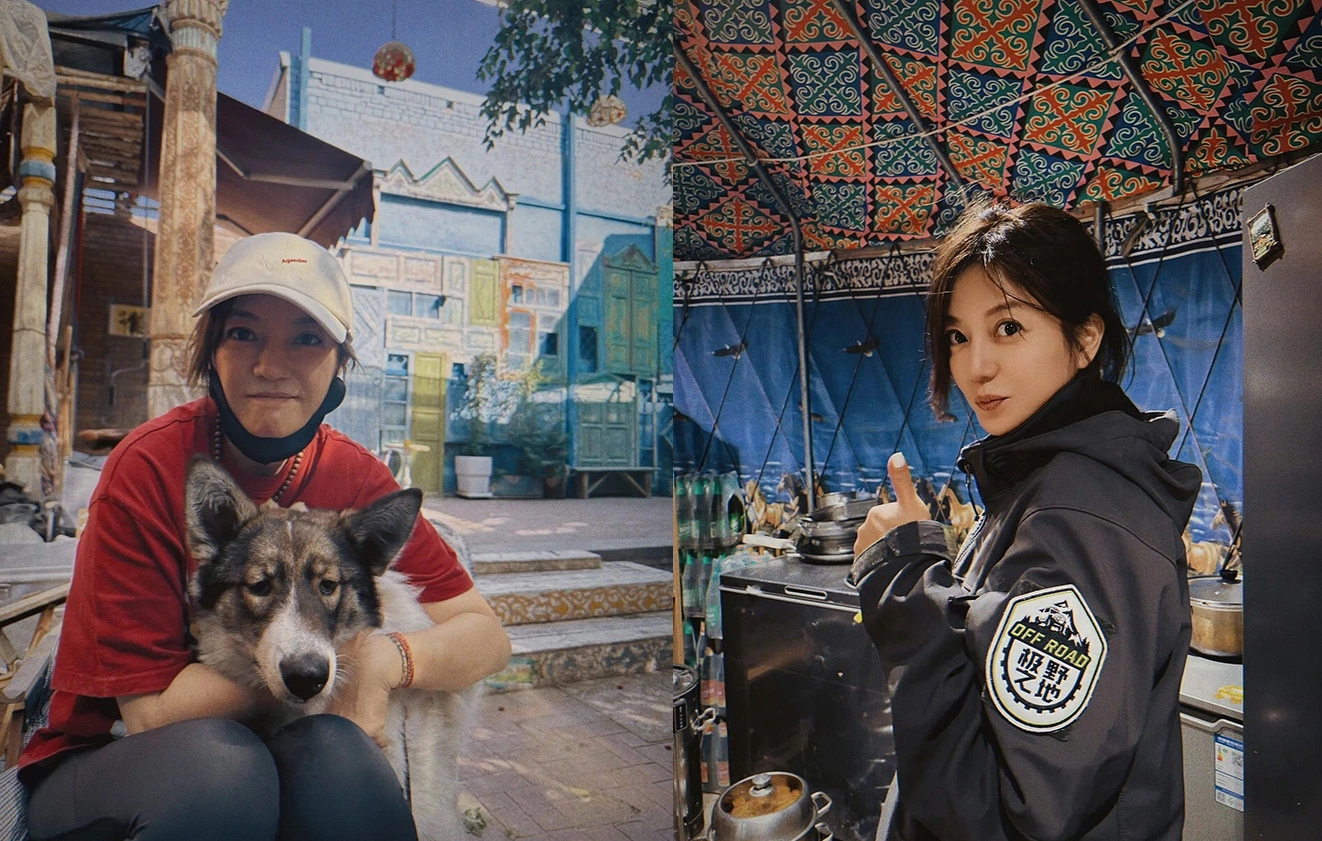 Triệu Vy lộ diện