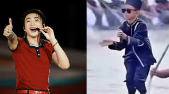 Soobin bắt trend cậu bé Indonesia cưỡi thuyền gây sốt tại concert Anh trai vượt ngàn chông gai