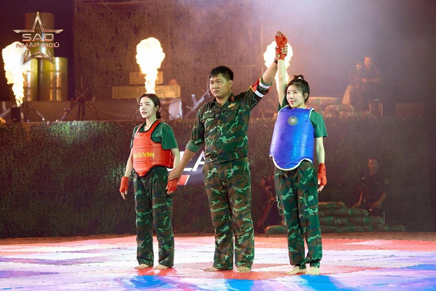 Trang Pháp ngất xỉu tại Sao nhập ngũ