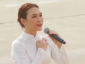Mỹ Tâm tại quảng trường Ba Đình sáng 2/9
