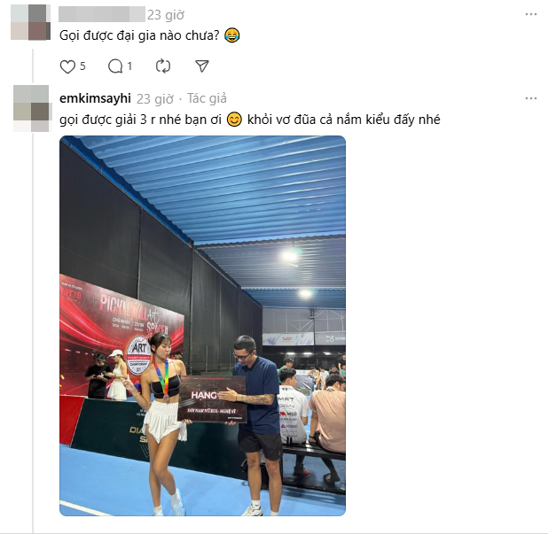 Hot girl gây tranh cãi vì trang phục pickleball - Ongkinh