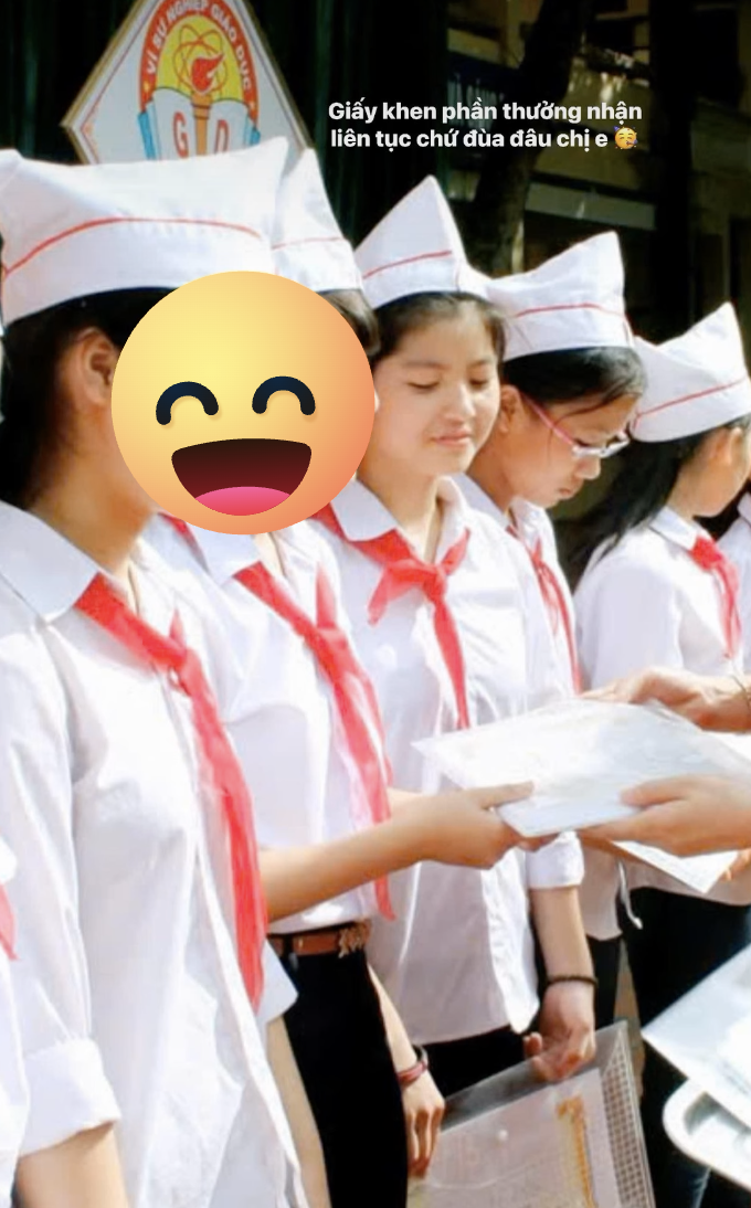 Lộ hình ảnh Chu Thanh Huyền thời đi học gây chú ý