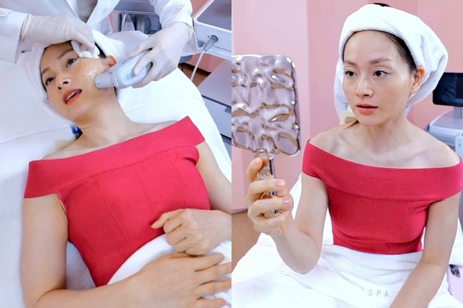 Lộ khoảnh khắc Lan Phương chi tiền 'khủng' làm đẹp sau tuyên bố ly hôn chồng Tây