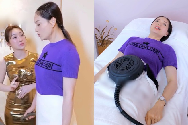 Lộ khoảnh khắc Lan Phương chi tiền 'khủng' làm đẹp sau tuyên bố ly hôn chồng Tây