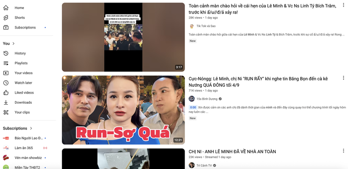 Công an vào cuộc clip liên quan đến nghệ sĩ Linh Tý