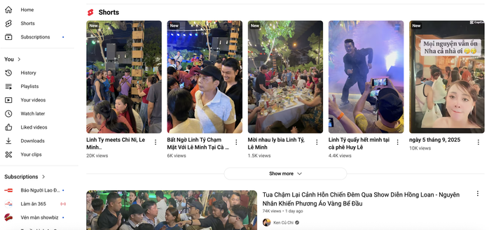 Công an vào cuộc clip liên quan đến nghệ sĩ Linh Tý