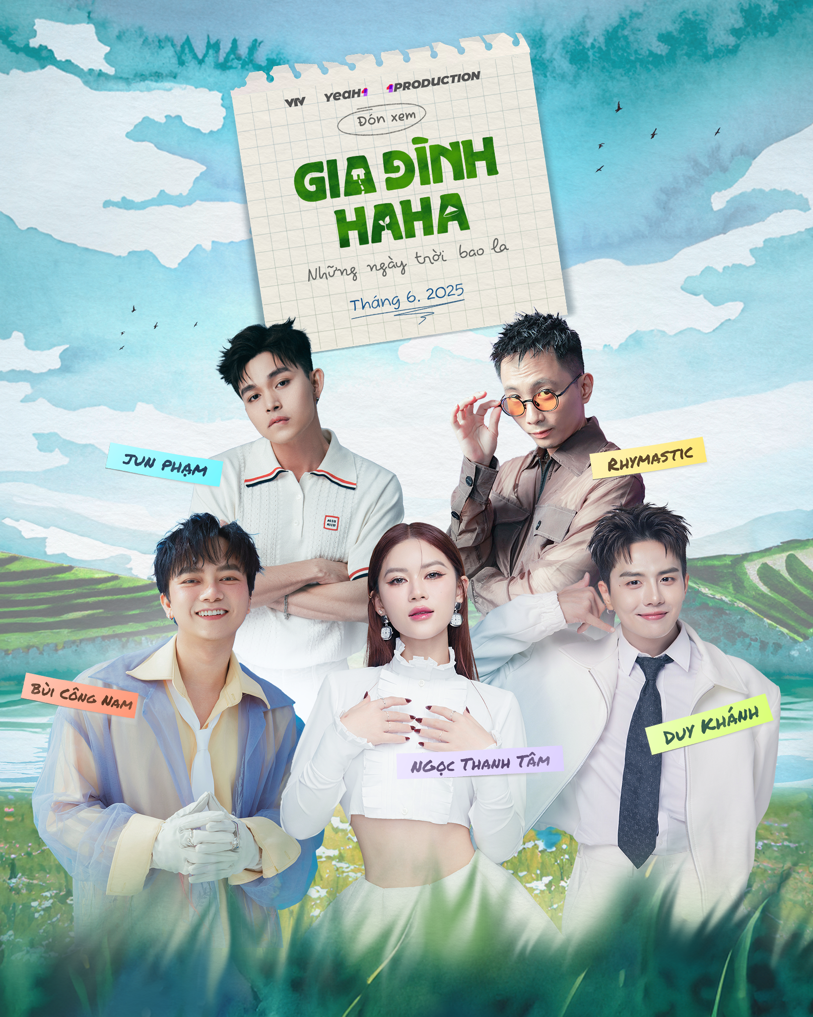 Gia đình Haha chơi game show mà cứ tưởng là người nhà