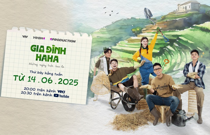 Gia đình Haha chơi game show mà cứ tưởng là người nhà
