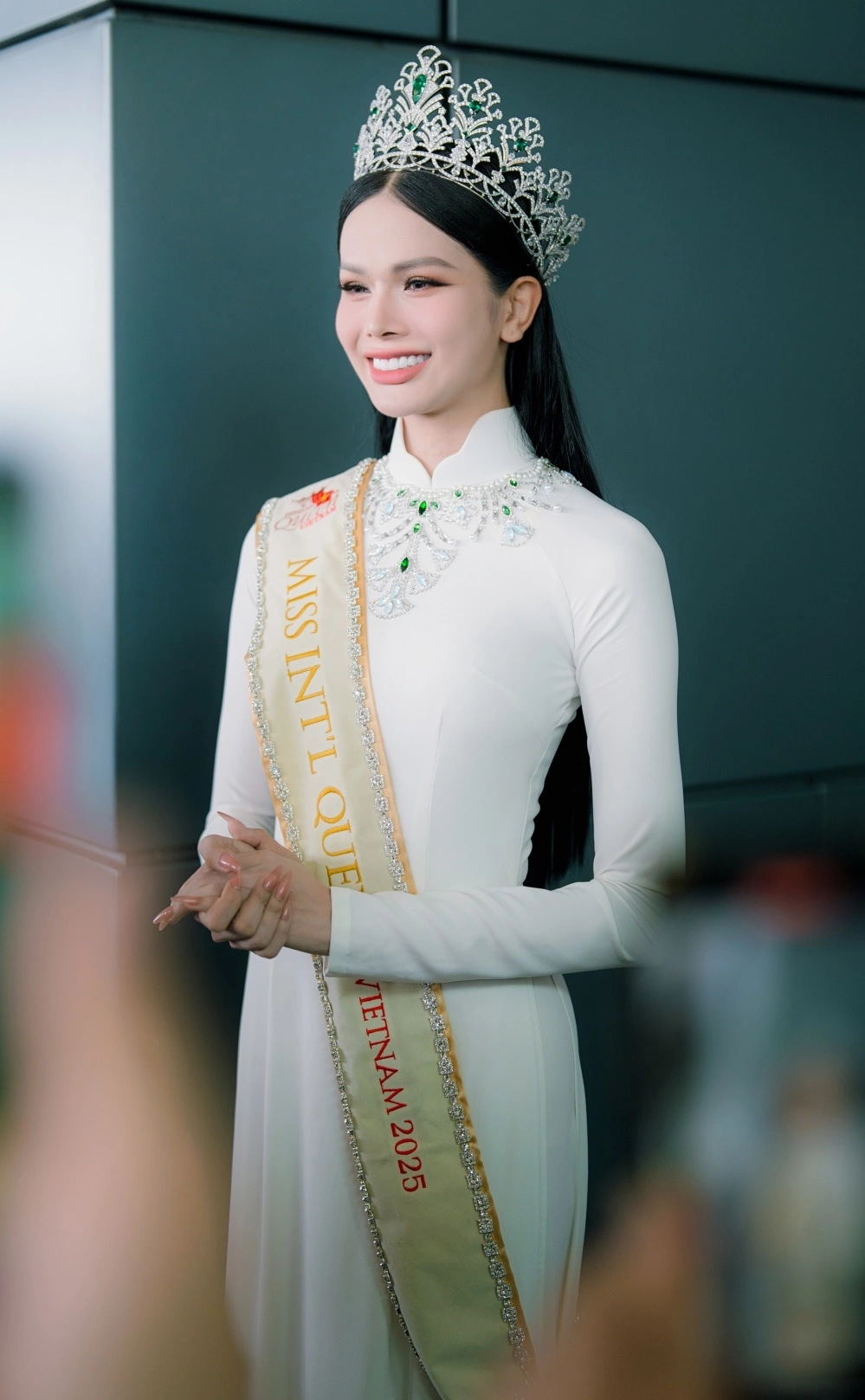 Hà Tâm Như lên đường thi Hoa hậu Chuyển giới Quốc tế