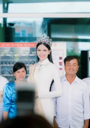 Hà Tâm Như lên đường thi Hoa hậu Chuyển giới Quốc tế