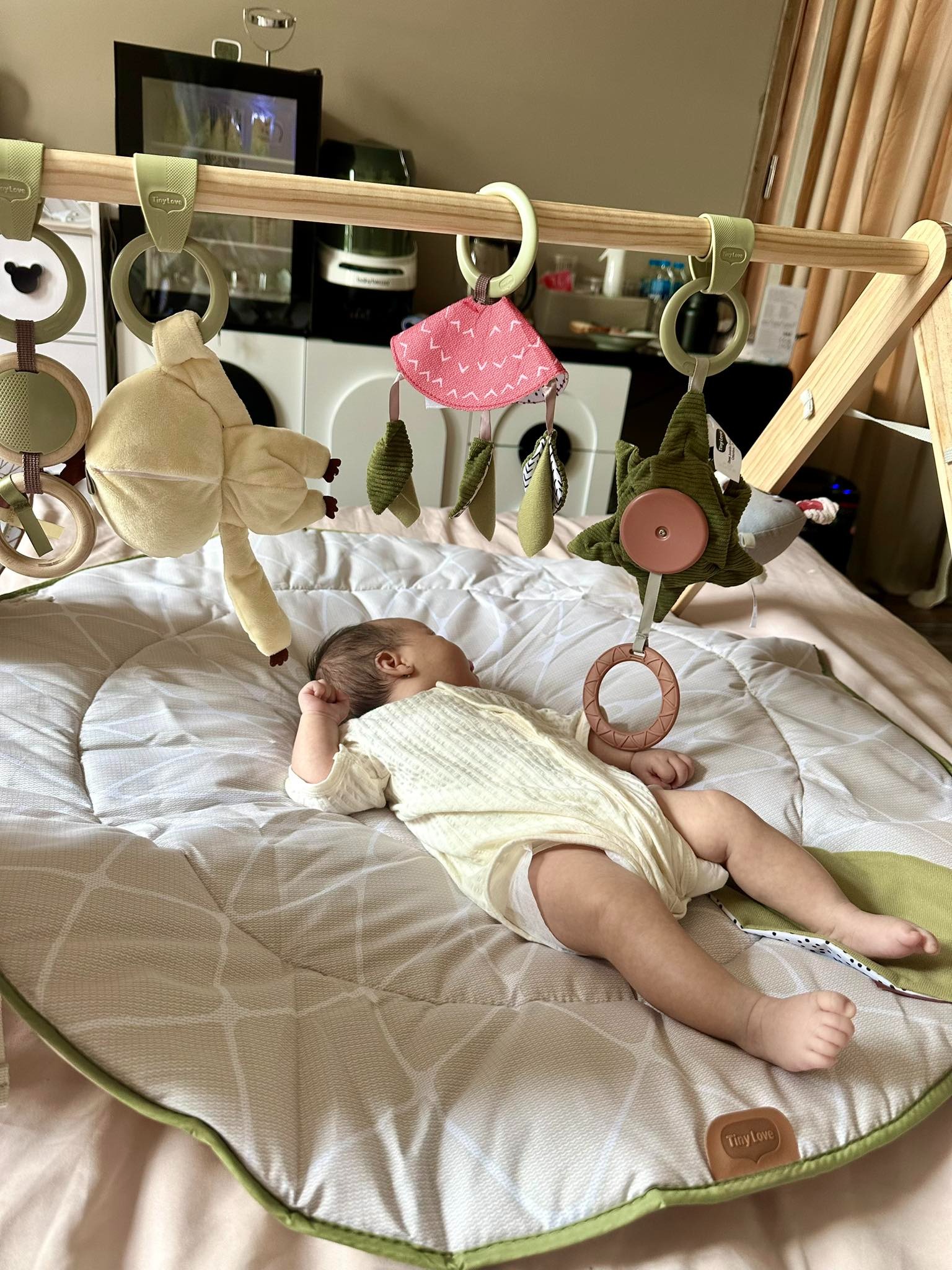 Quỳnh Lương khoe con gái vừa đầy tháng