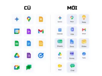Google đổi icon