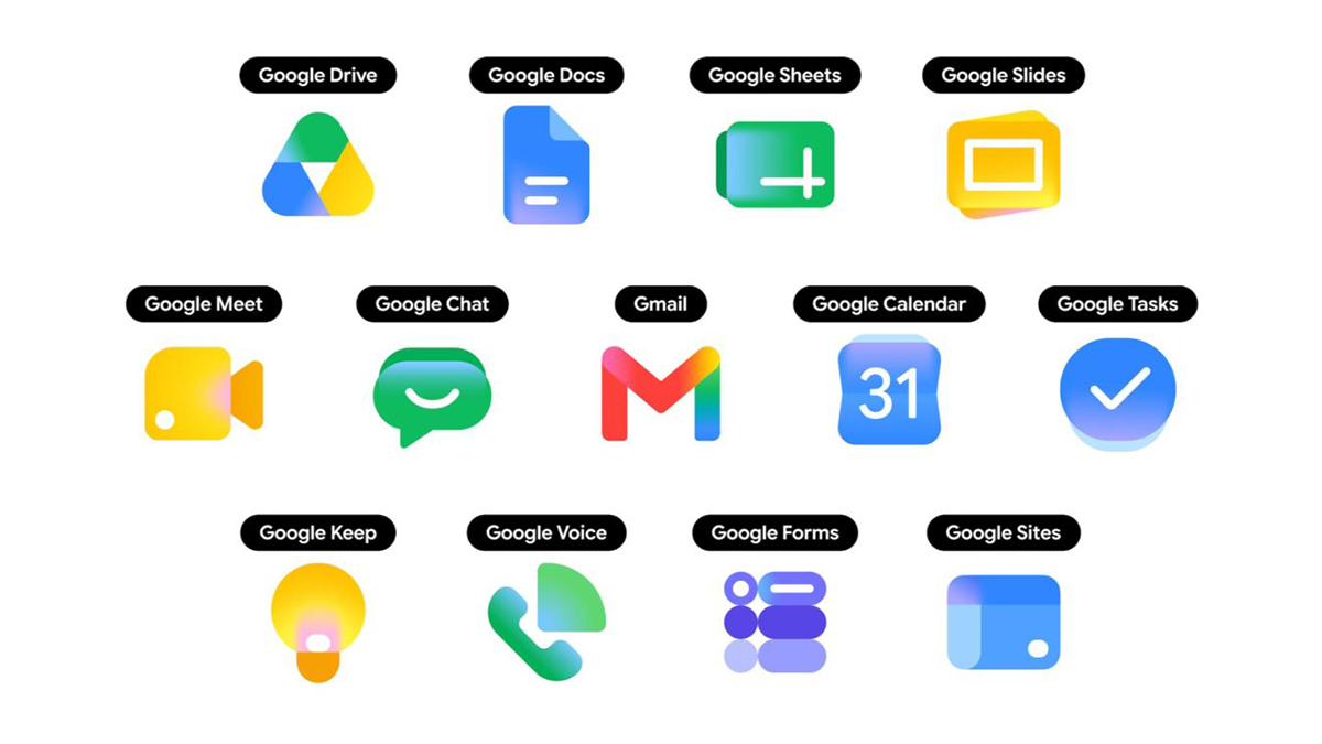 Google đổi logo mới
